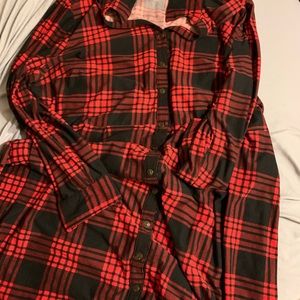 SIZE 3X PLAID TUNIC DRESS VERY SOFT